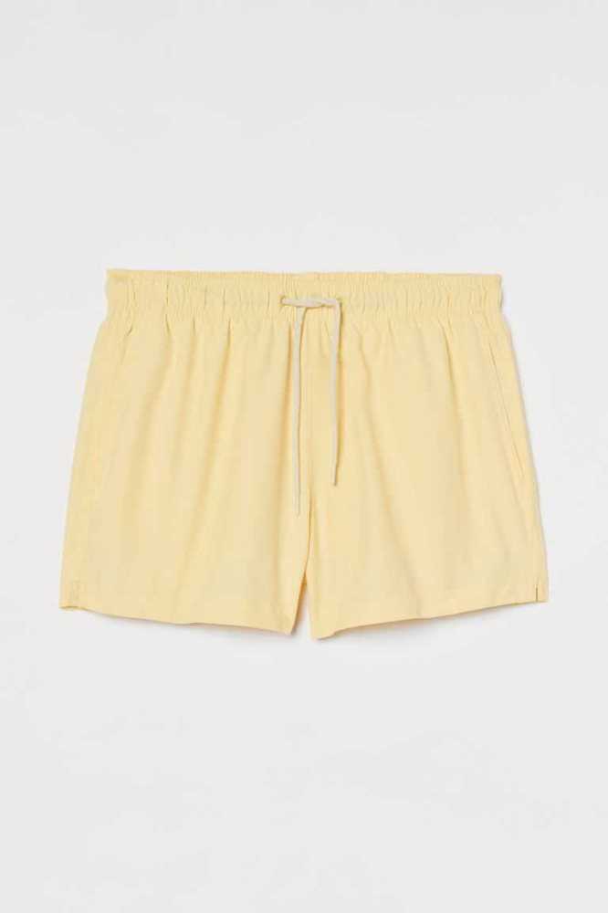 Trajes De Baño H&M Shorts Hombre Negros | 906287QUL