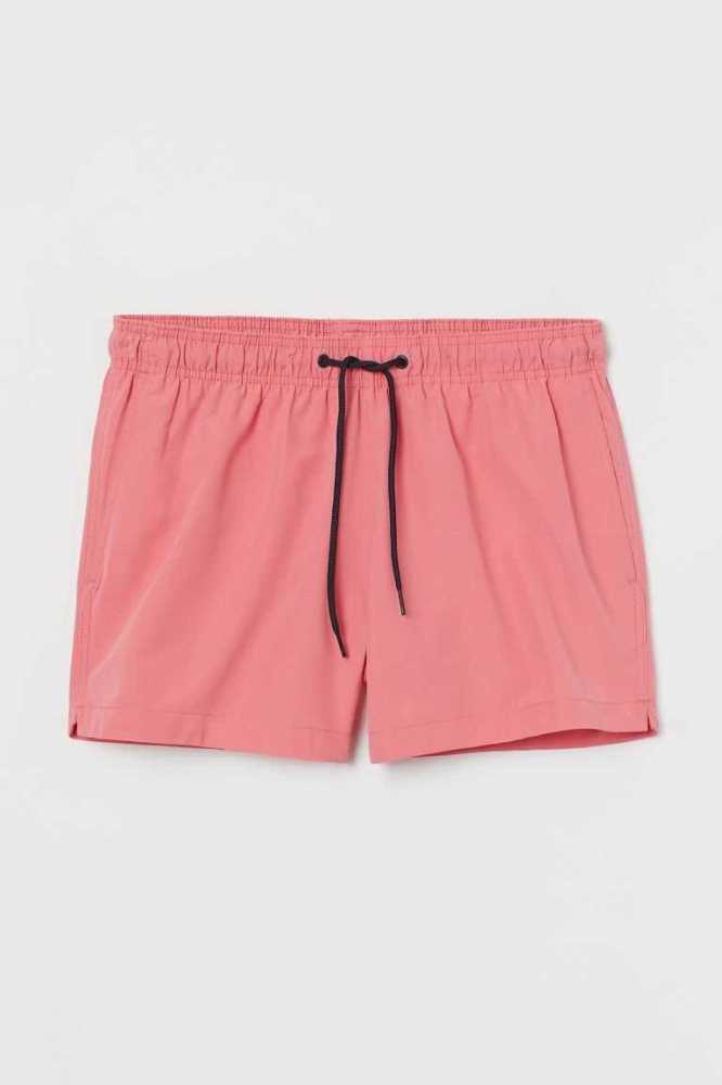 Trajes De Baño H&M Shorts Hombre Verdes Claro | 013546SFA