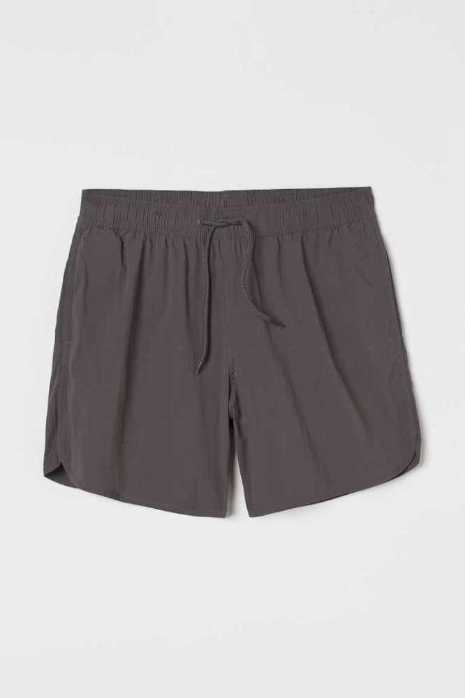 Trajes De Baño H&M Shorts Hombre Verdes | 984316PID