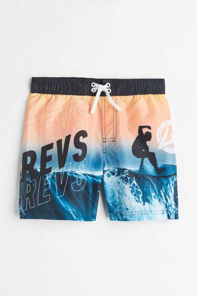 Trajes De Baño H&M Shorts Niños Naranjas | 451879DEB