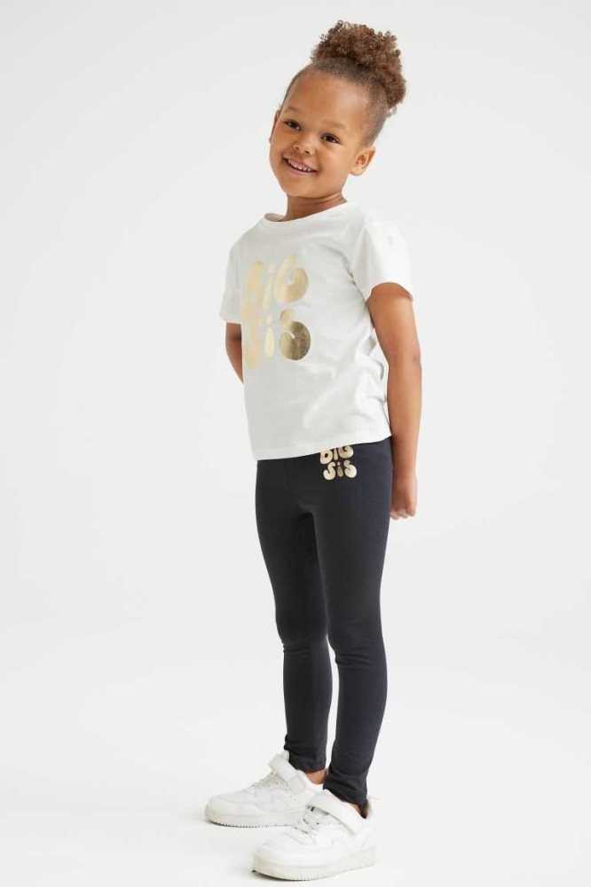 Una sola pieza H&M 2-piece Algodon Jersey Sibling Niños Rosas Claro | 215694NTA