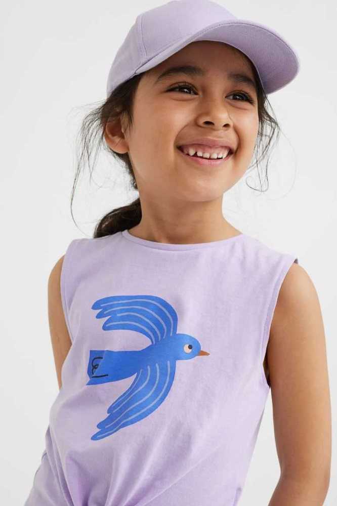 Una sola pieza H&M 2-piece Algodon Jersey Niños Morados | 461802PFH