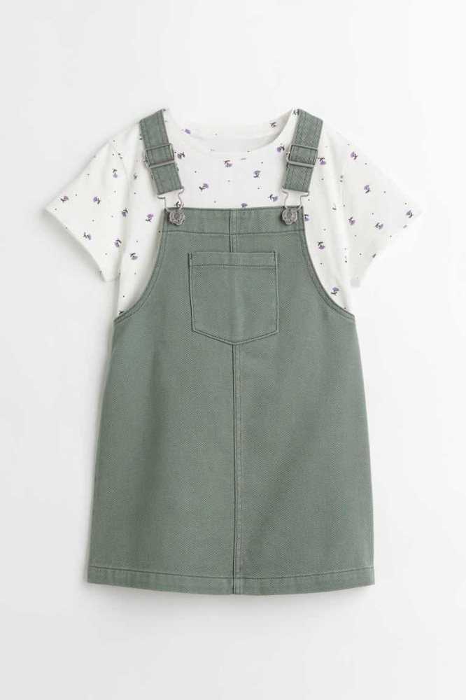 Una sola pieza H&M 2-piece Algodon Niños Rosas | 146820QBL