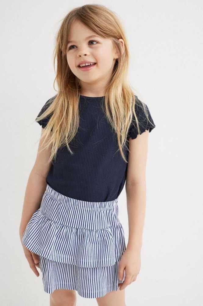 Una sola pieza H&M 2-piece Algodon Niños Blancos Coral | 365927RHE