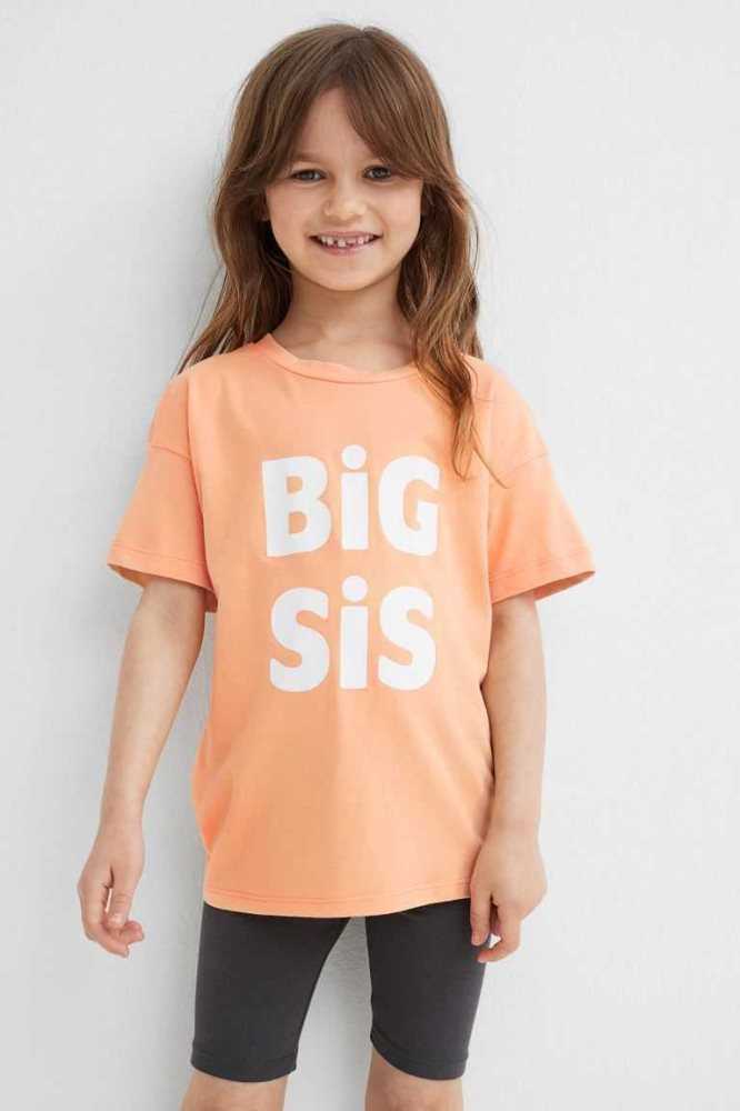 Una sola pieza H&M 2-piece Algodon Sibling Niños Rosas | 260381YHD