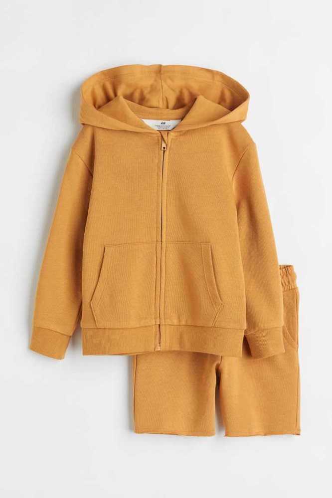 Una sola pieza H&M 2-piece Niños Amarillos Oscuro Beige | 034768RGI