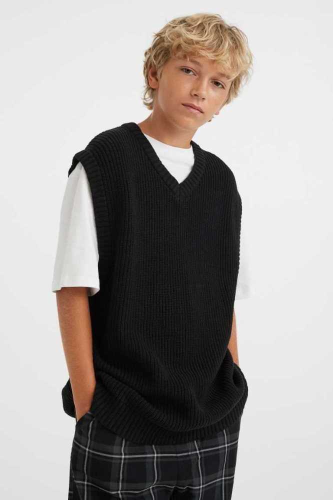 Una sola pieza H&M 2-piece Niños Negros Blancos | 534082TOL