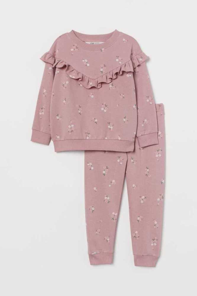 Una sola pieza H&M 2-piece Niños Rosas | 961284NXV