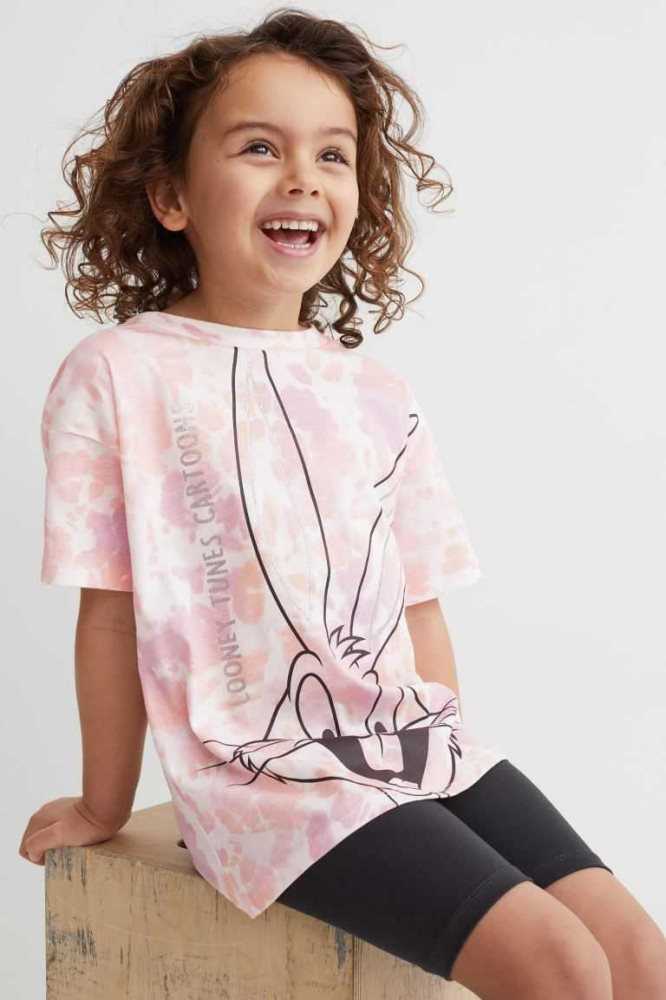 Una sola pieza H&M 2-piece Printed Niños Beige Blancos | 476083QNV