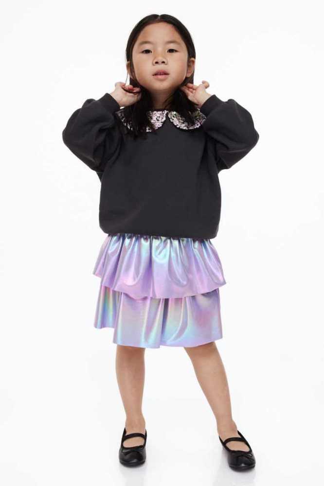 Una sola pieza H&M 2-piece Shimmery Niños Blancos Dorados | 307586ZAF