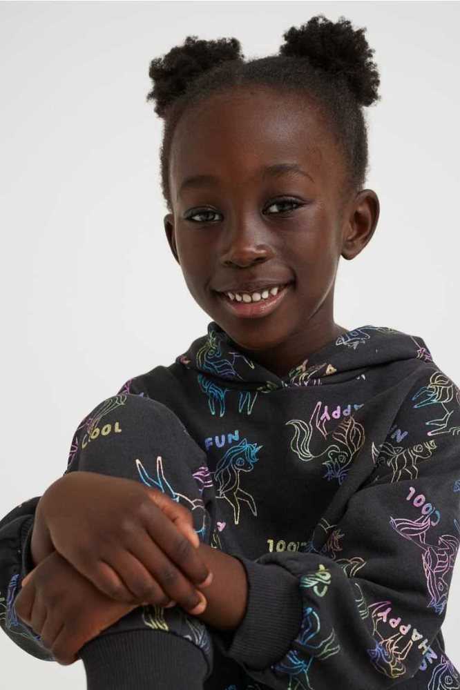 Una sola pieza H&M 2-piece Sweatshirt Niños Morados | 269714DOS