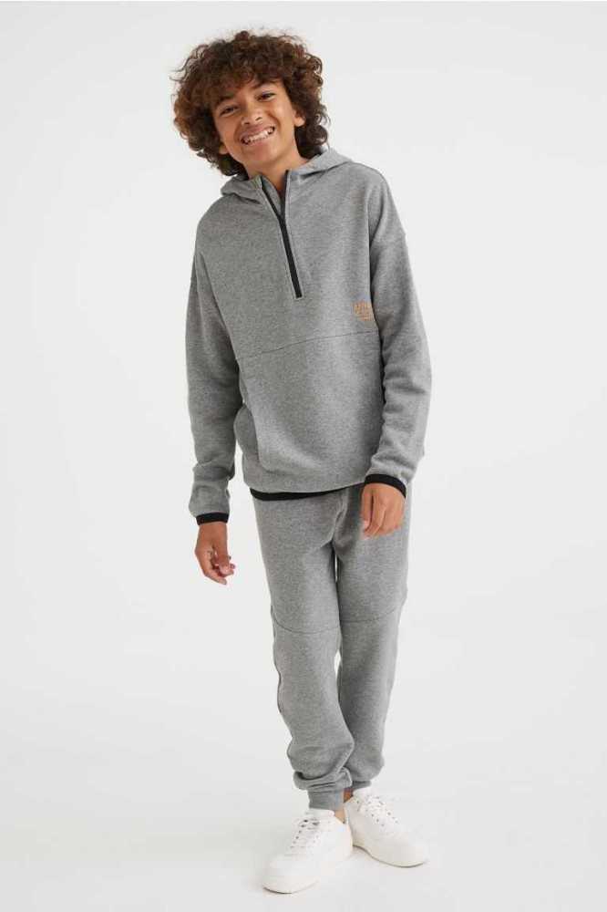 Una sola pieza H&M 2-piece Sweatshirt Niños Grises | 906547SGZ