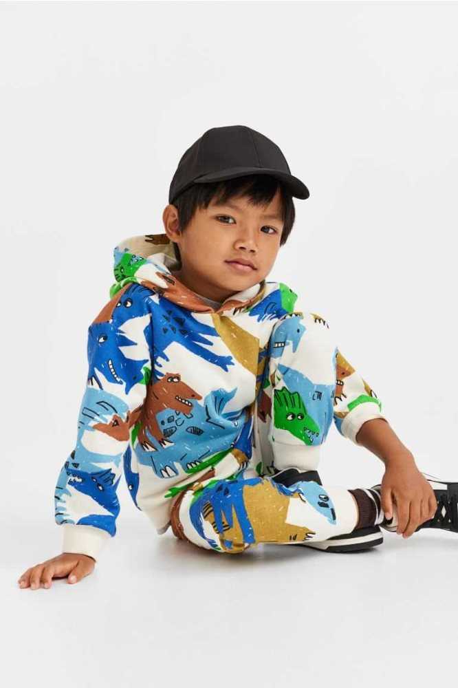 Una sola pieza H&M 3-piece Printed Niños Blancos | 917368JYP