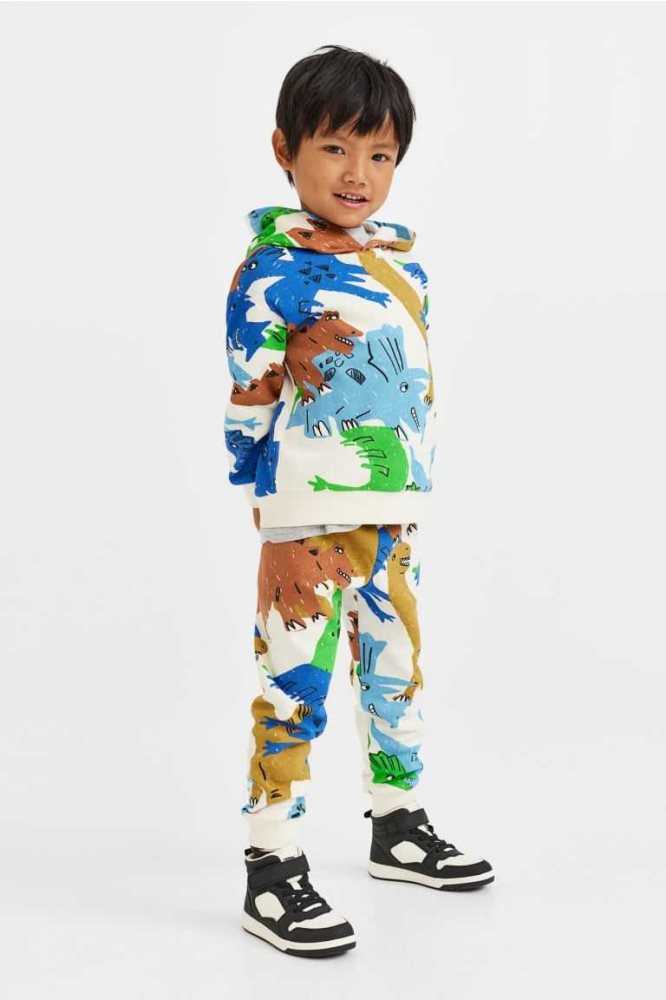 Una sola pieza H&M 3-piece Printed Niños Blancos | 917368JYP