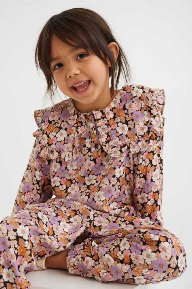 Una sola pieza H&M Patterned 2-piece Niños Morados | 401893OZD