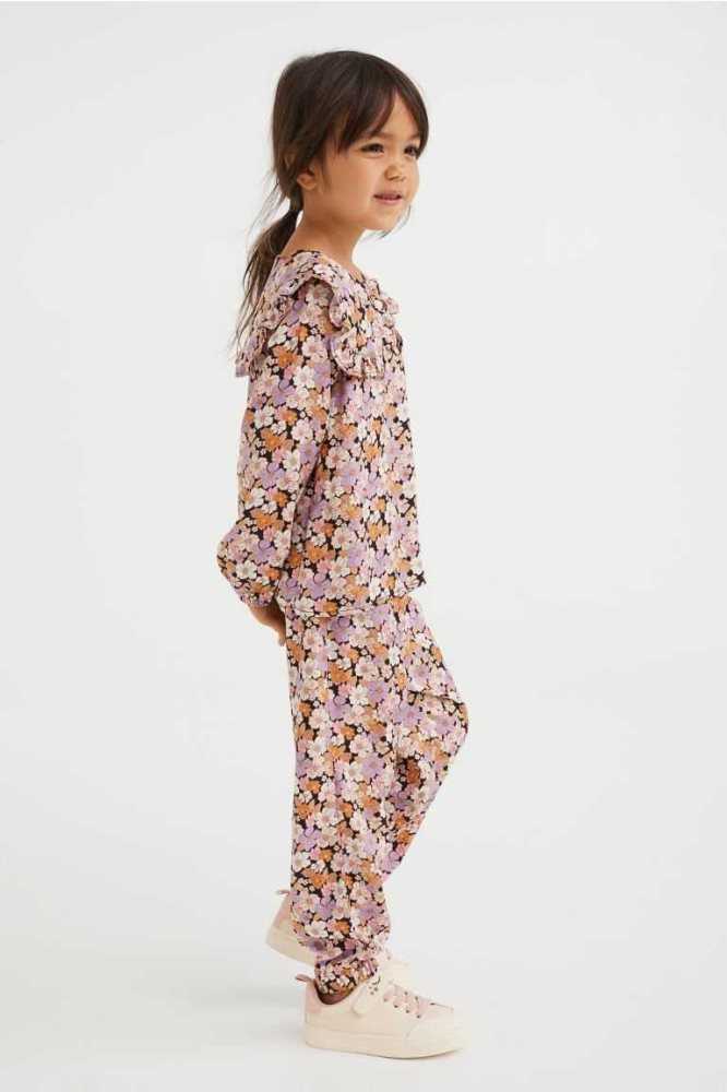 Una sola pieza H&M Patterned 2-piece Niños Morados | 401893OZD