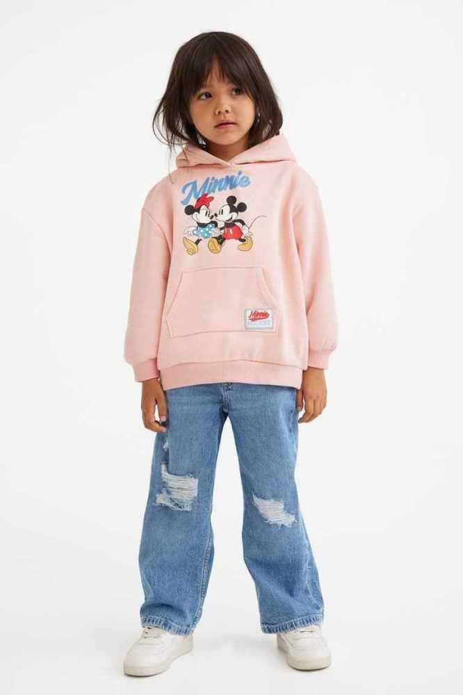 Vestido Corto H&M Encapuchado Sweatshirt Niños Azules | 785329VFT