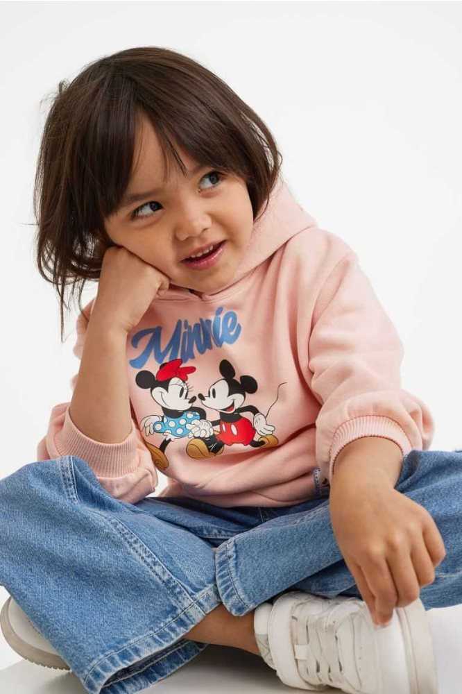 Vestido Corto H&M Encapuchado Sweatshirt Niños Azules | 785329VFT