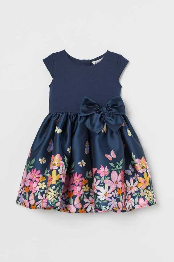 Vestido Corto H&M Flared-skirt Niños Morados Claro | 817640NYW