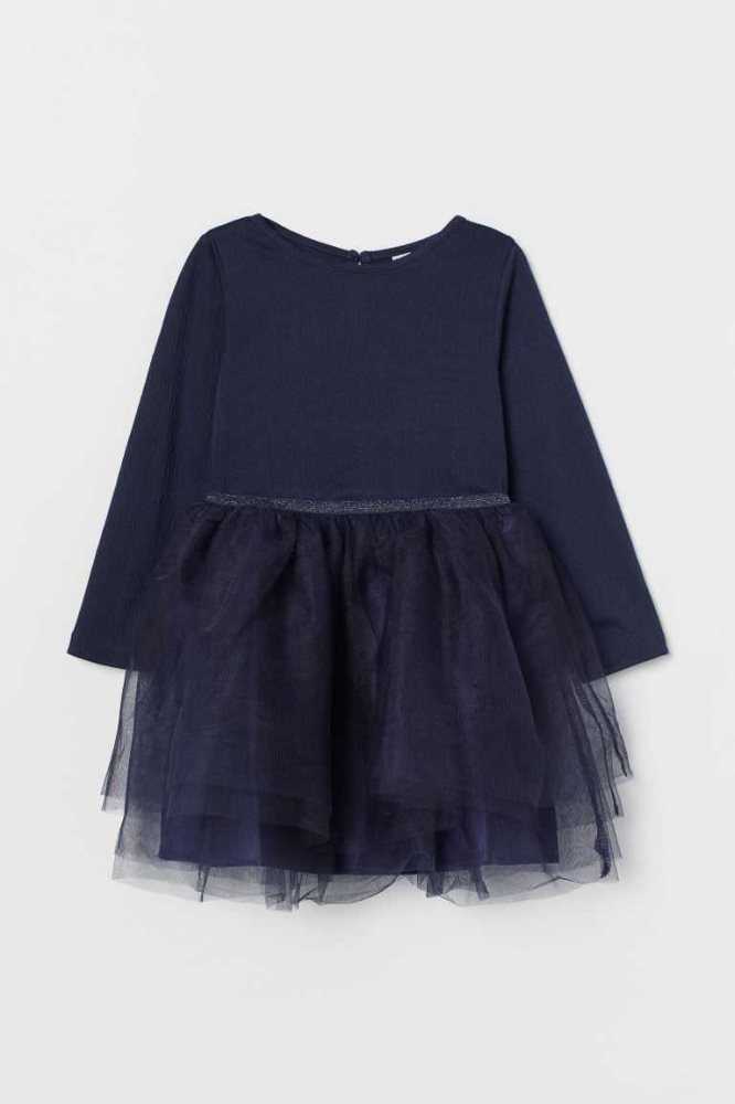 Vestido Corto H&M Tulle-skirt Niños Morados Oscuro | 723805BFK