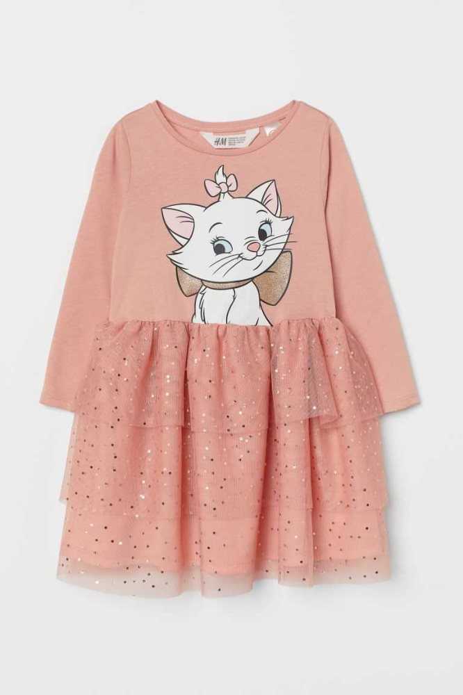 Vestido Corto H&M Tulle-skirt Niños Rosas | 941763UOL