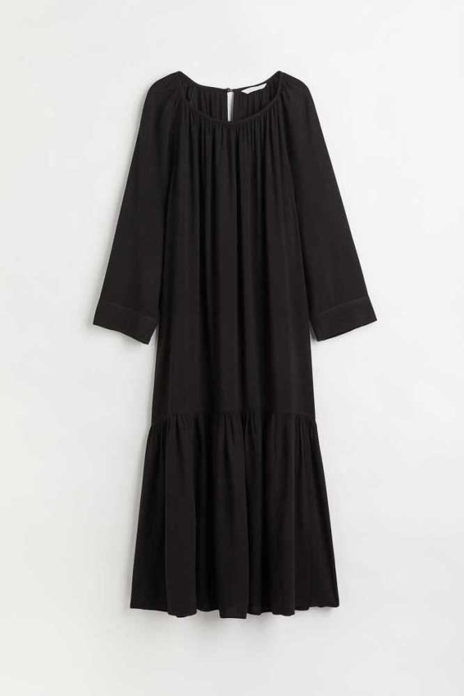 Vestido H&M A-line Mujer Negros | 684095NCO