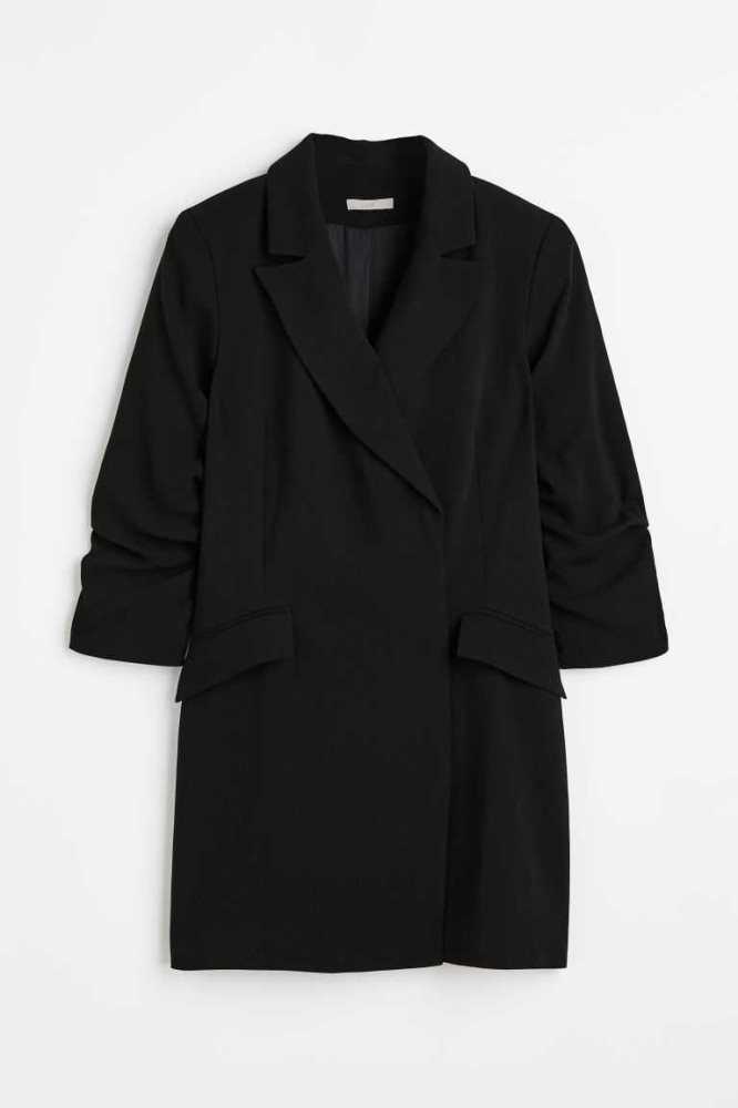 Vestido H&M Jacket Mujer Negros | 243569BPI