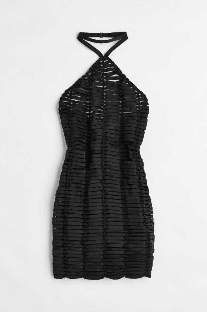 Vestido H&M Little Black Mujer Negros | 649502KYF