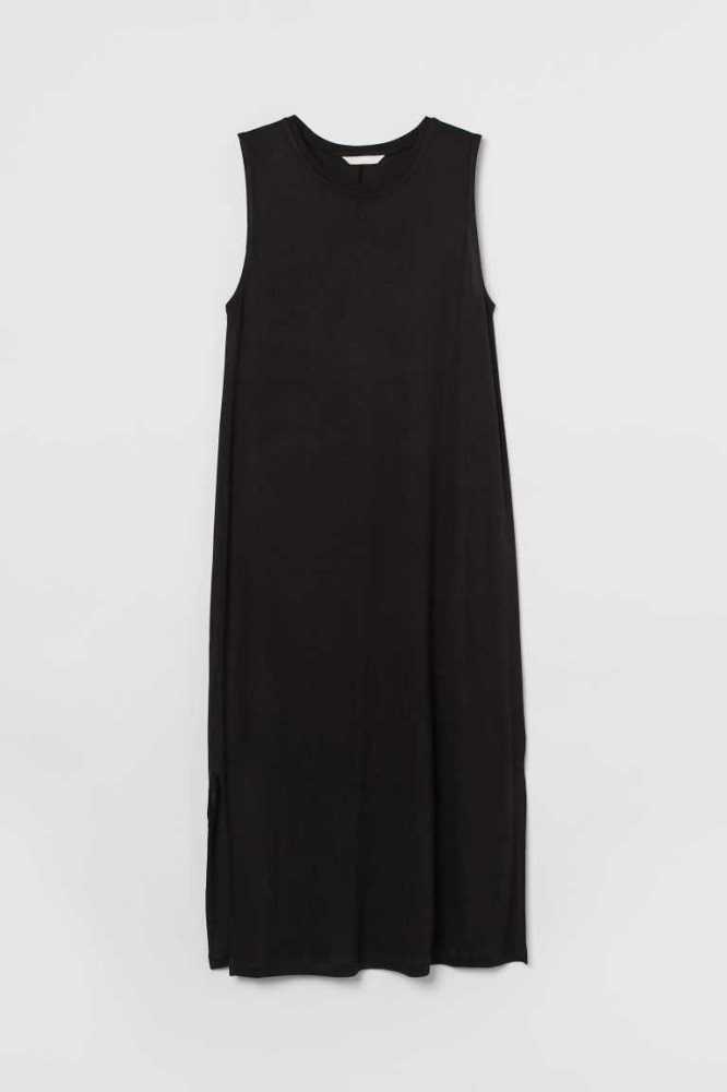 Vestido H&M Sin Manga Jersey Mujer Grises | 470129PDT