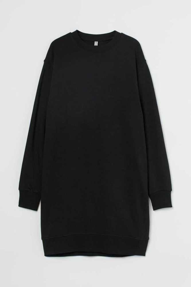 Vestido H&M Sweatshirt Mujer Grises Oscuro | 149052AVI