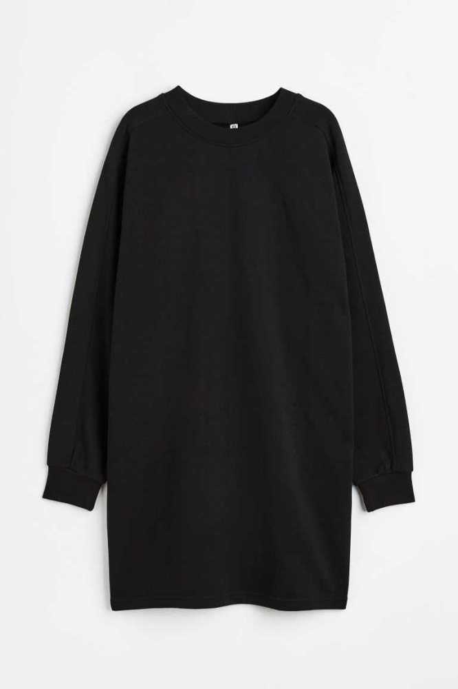 Vestido H&M Sweatshirt Mujer Grises Oscuro | 760519NRD