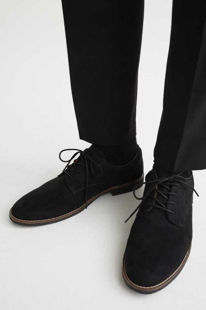 Zapatos Derby H&M Hombre Negros | 865407LHE