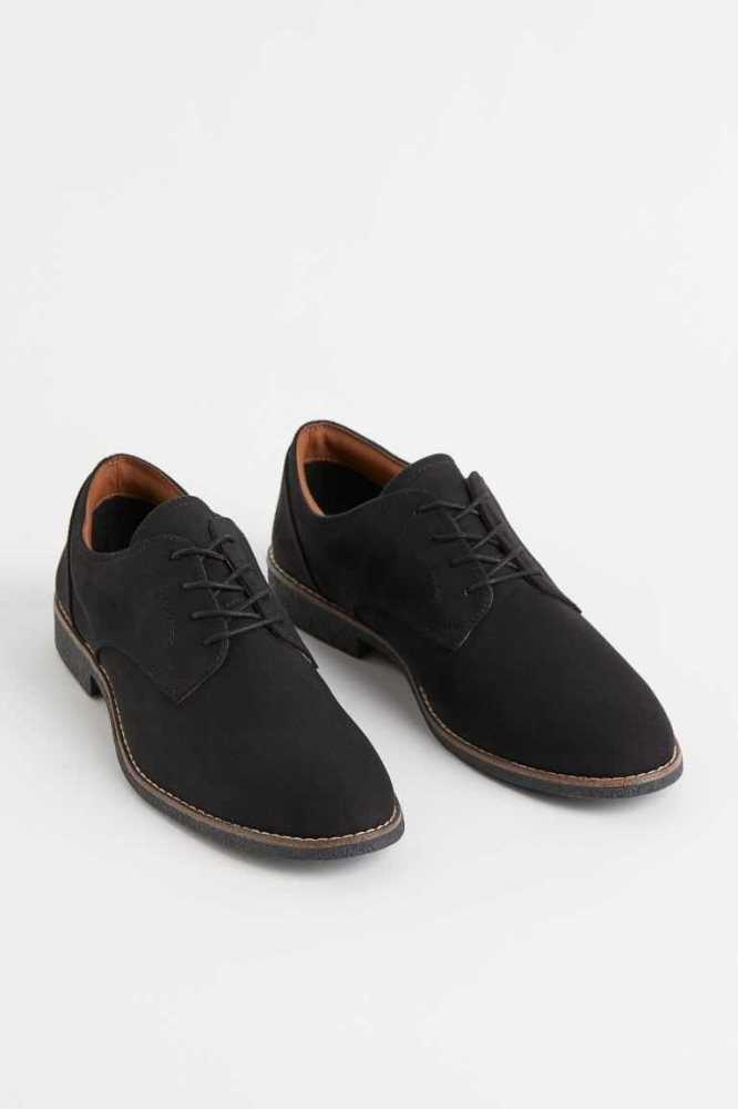 Zapatos Derby H&M Hombre Negros | 865407LHE