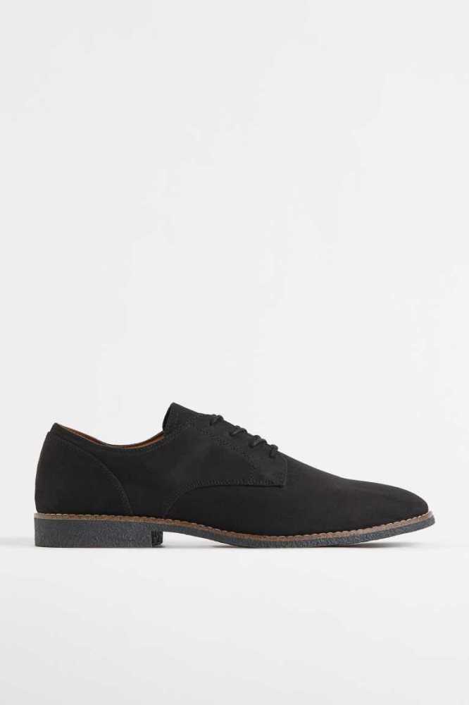 Zapatos Derby H&M Hombre Negros | 865407LHE